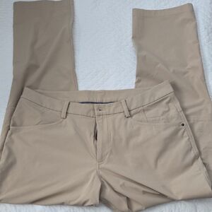 Lulu Lemon Tan ABC Pants